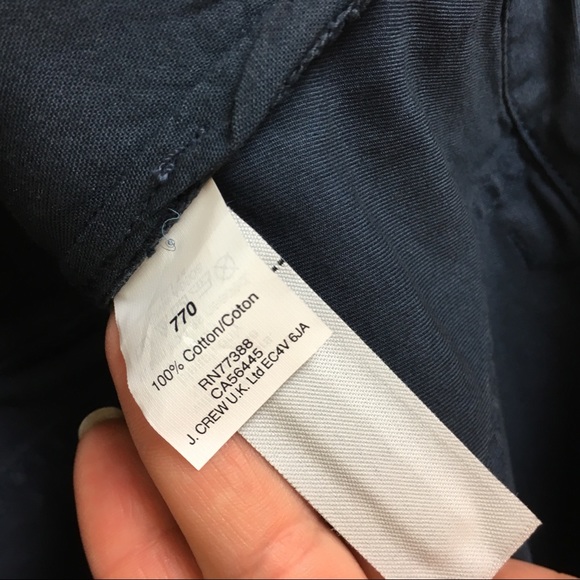 J. Crew blue cam pants - Picture 4 of 8
